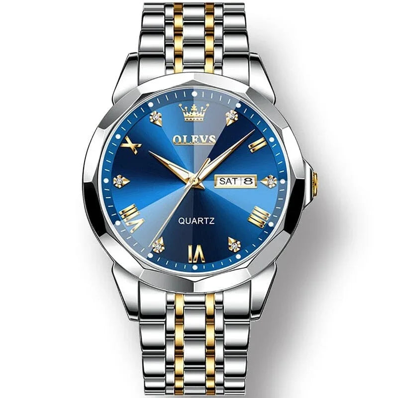 OLEVS Ultra Diamond Men's Watch - 41mm Premium Edition
