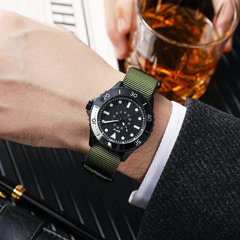 Military Diver Men's Watch