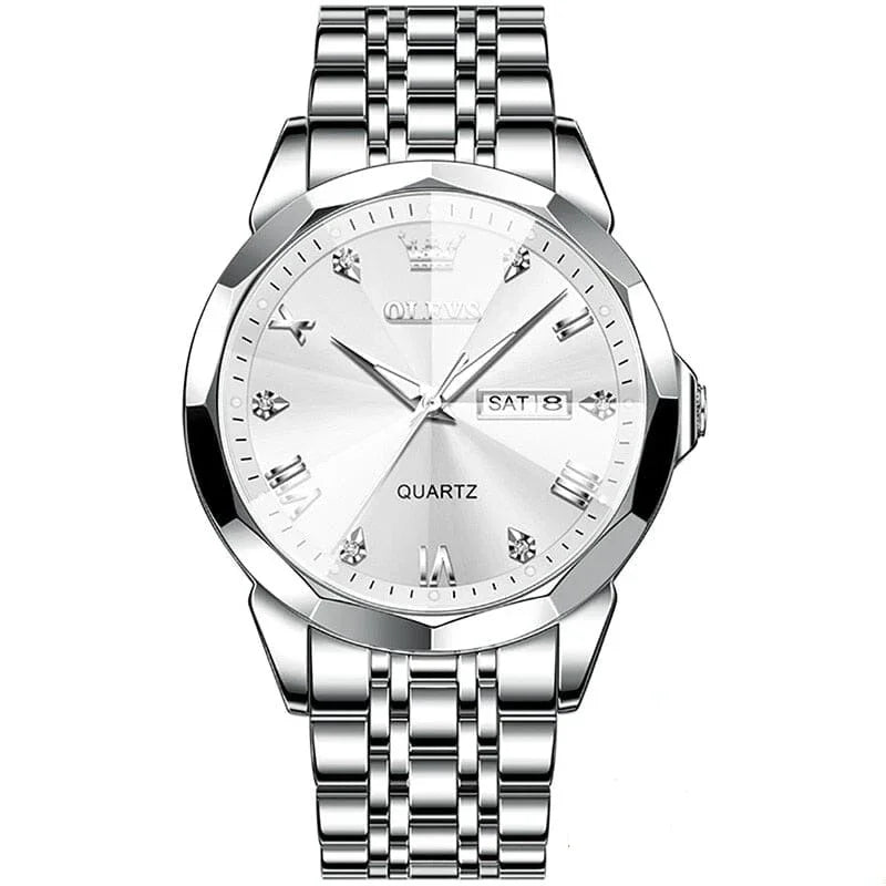 OLEVS Ultra Diamond Men's Watch - 41mm Premium Edition