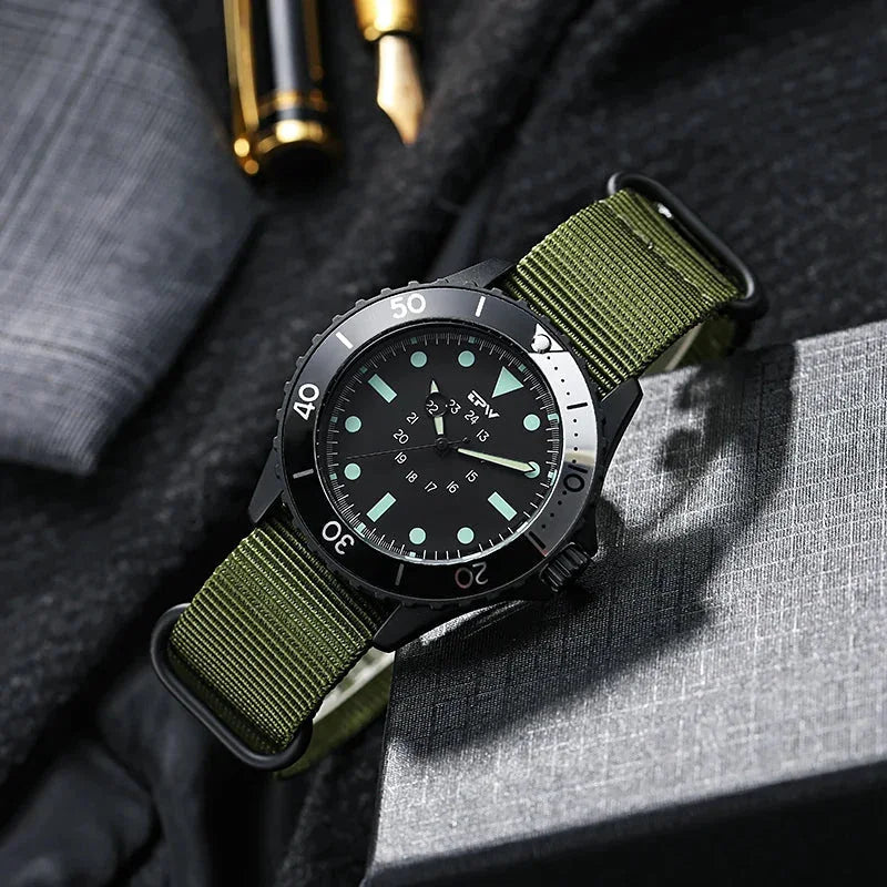 Military Diver Men's Watch