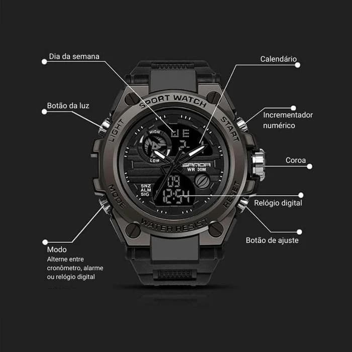Extreme Samoa Original Men's Military Watch