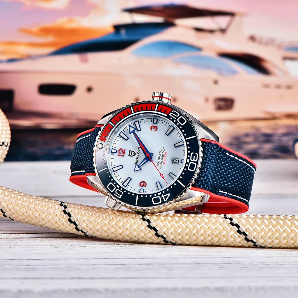 Pagani Design Clermont White Watch