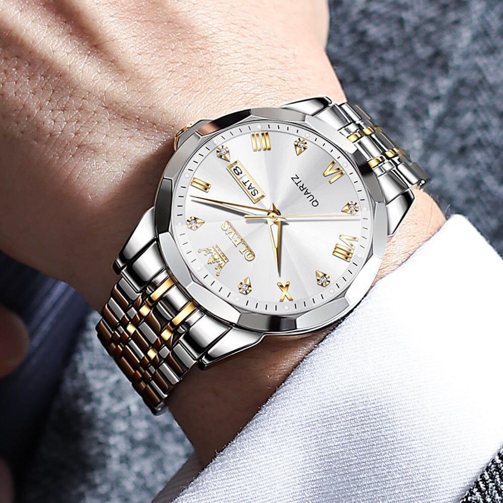 OLEVS Ultra Diamond Men's Watch - 41mm Premium Edition