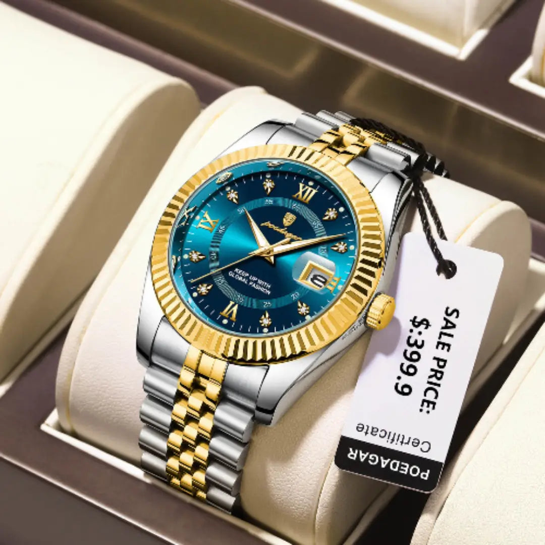 POEDAGAR Men's Wristwatch