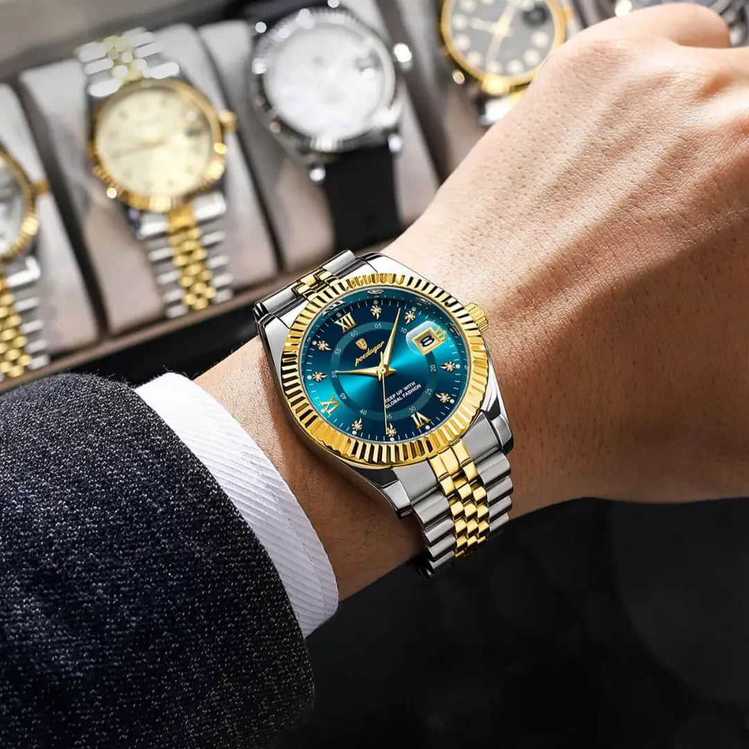 POEDAGAR Men's Wristwatch