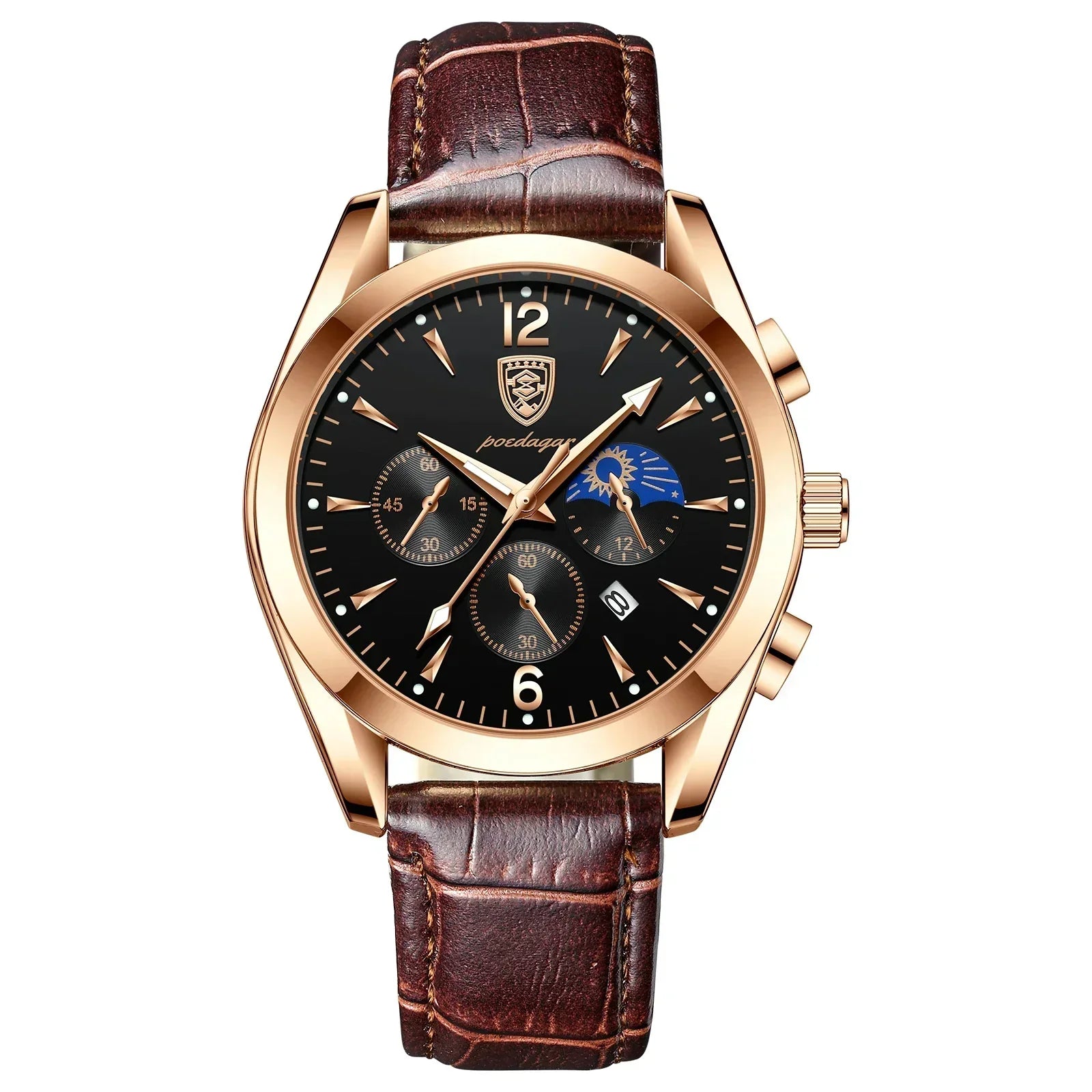 POEDAGAR Robust Executive Men's Watch