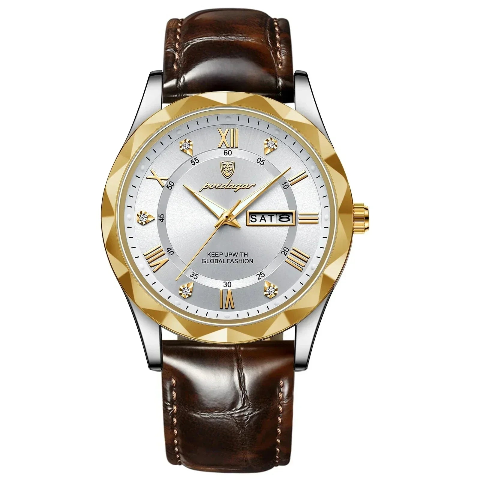 POEDAGAR Roman Watch