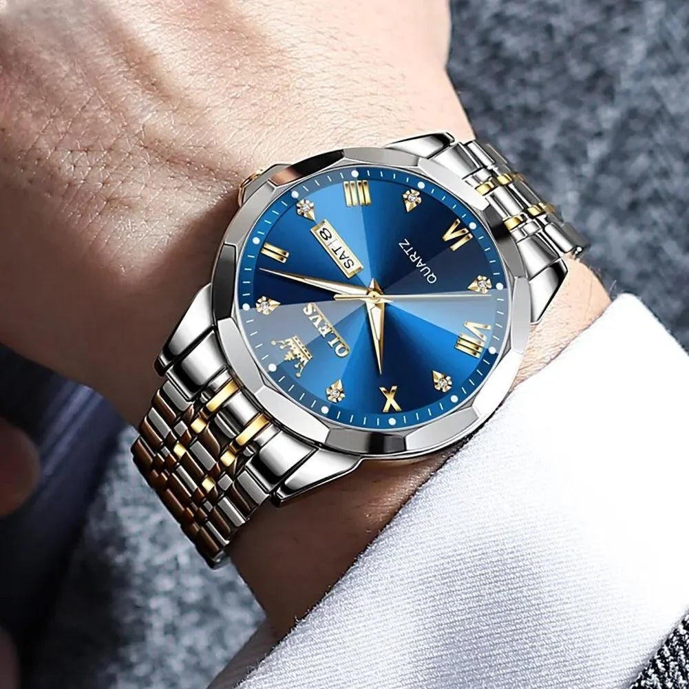 3D Diamond Men's Watch - Sapphire Crystal
