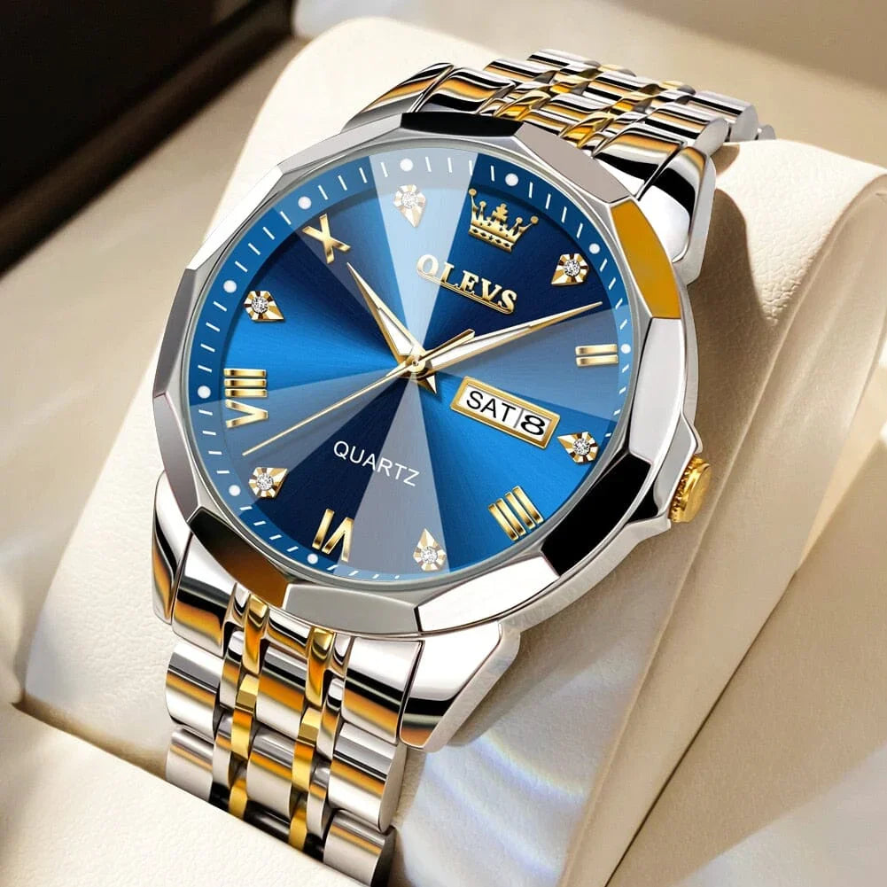 OLEVS Ultra Diamond Men's Watch - 41mm Premium Edition