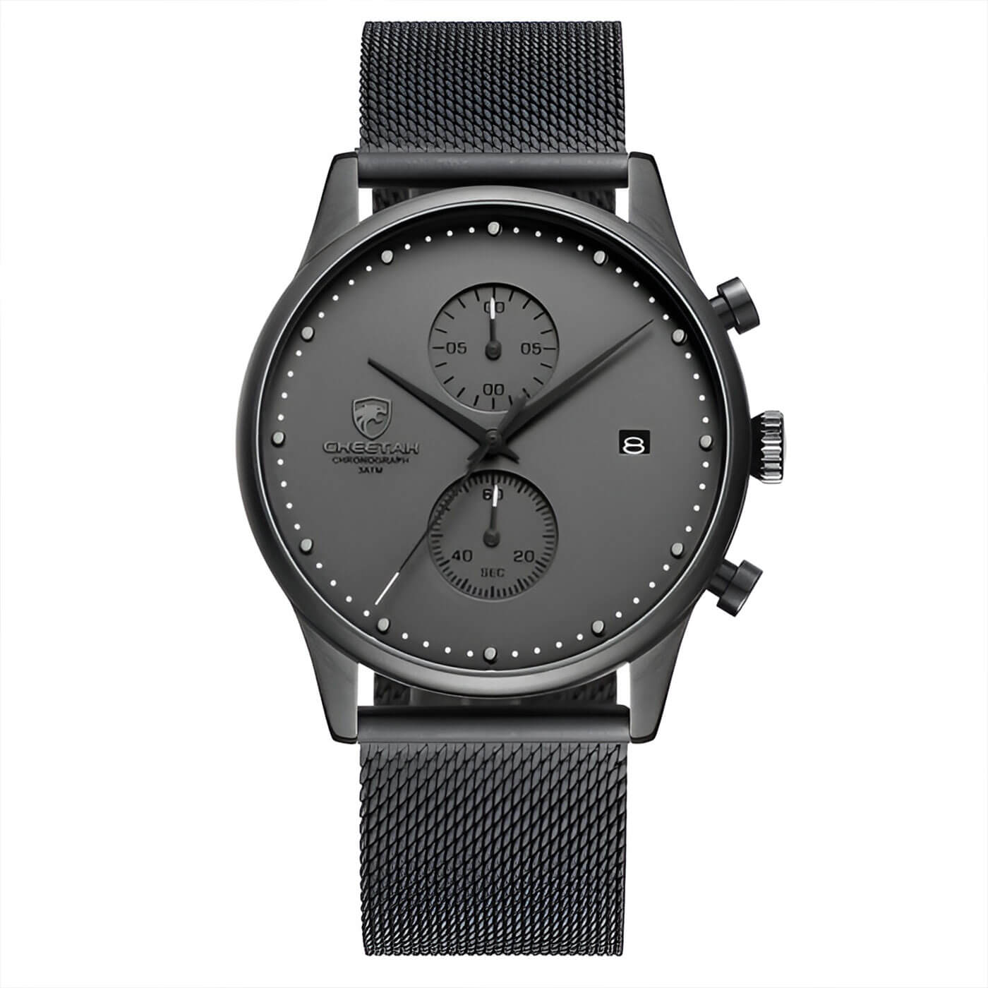 Black Cheetah Men's Watch