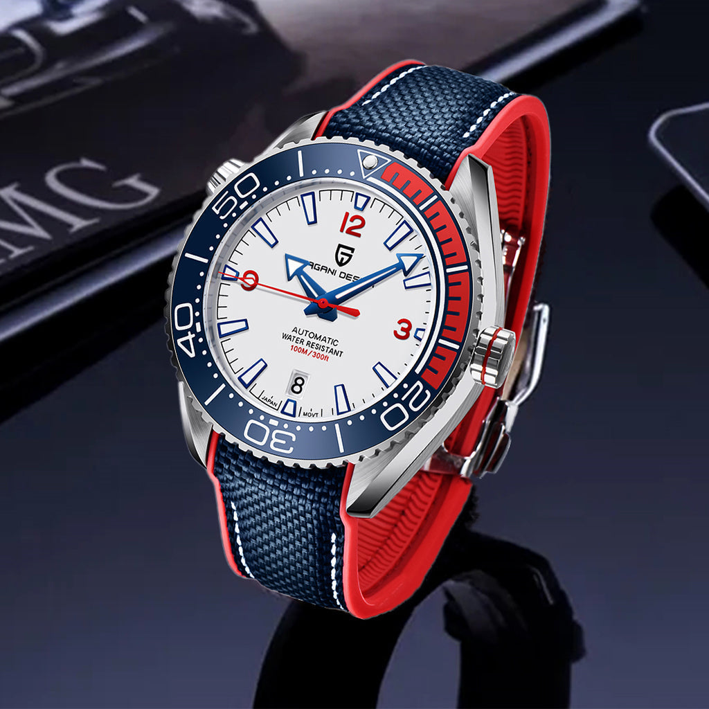 Pagani Design Clermont White Watch