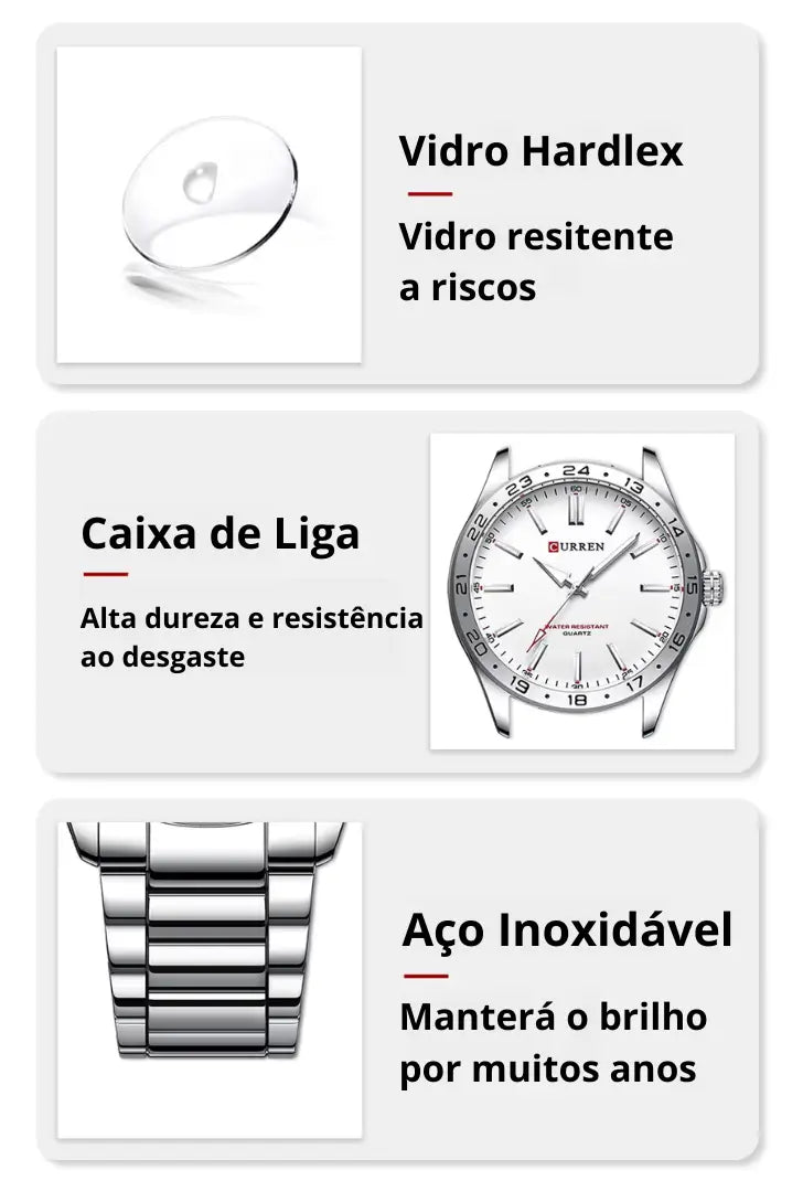 CURREN Men's Dress Watch