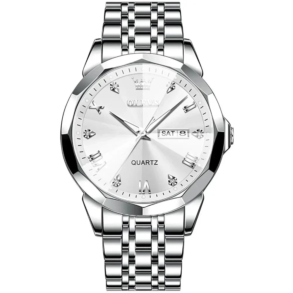 3D Diamond Men's Watch - Sapphire Crystal