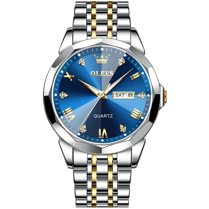 3D Diamond Men's Watch - Sapphire Crystal