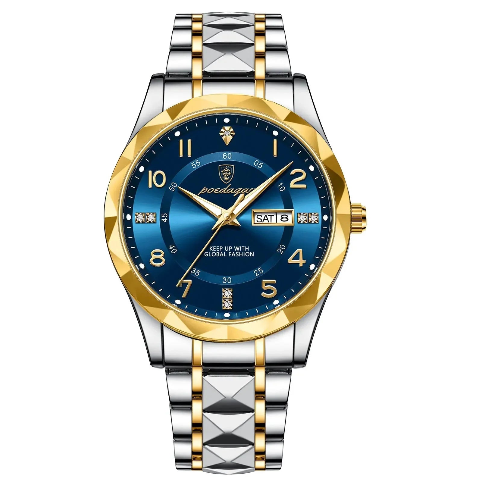 POEDAGAR Men's Quartz Watch