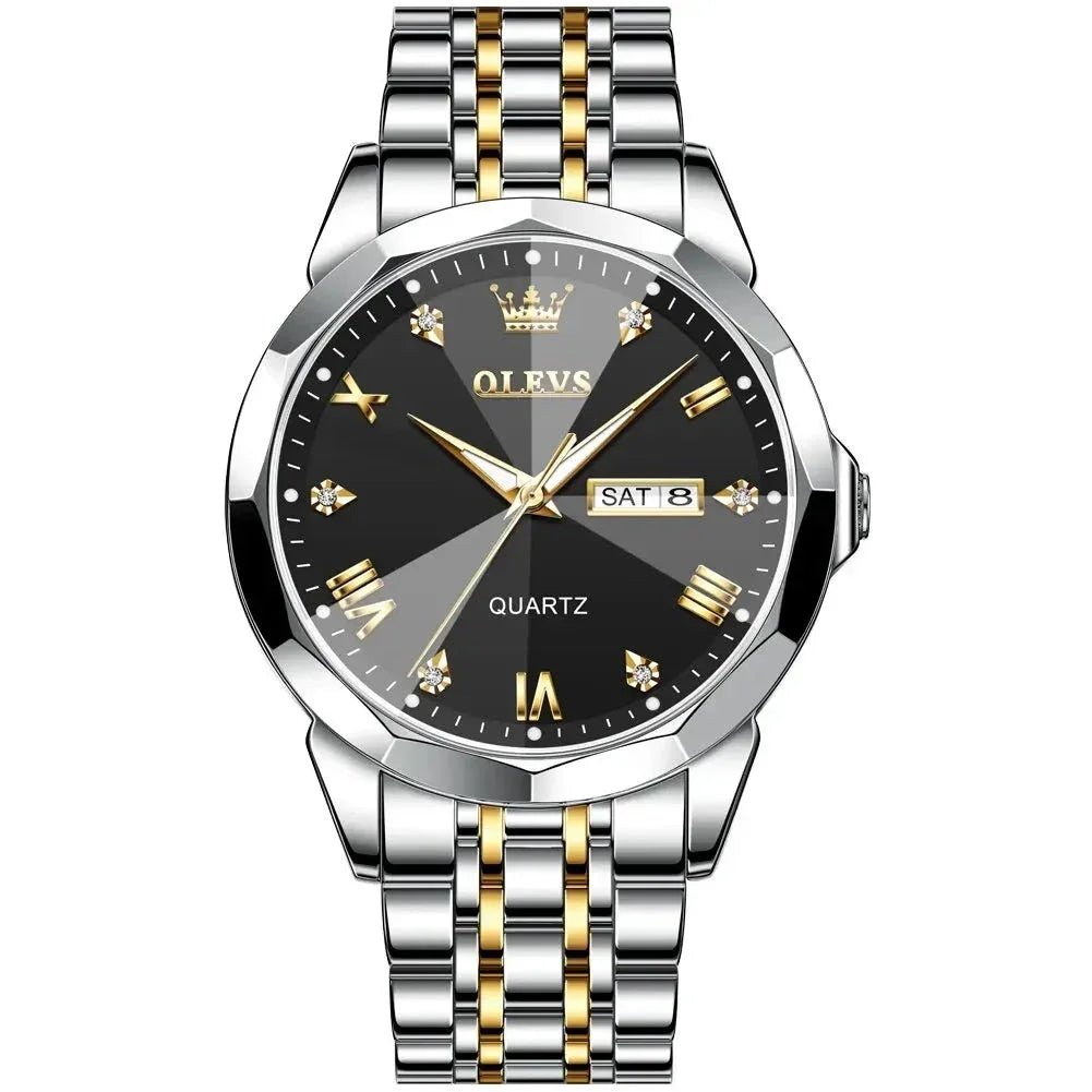 3D Diamond Men's Watch - Sapphire Crystal