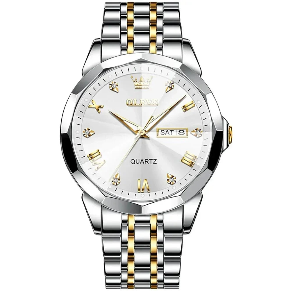 3D Diamond Men's Watch - Sapphire Crystal