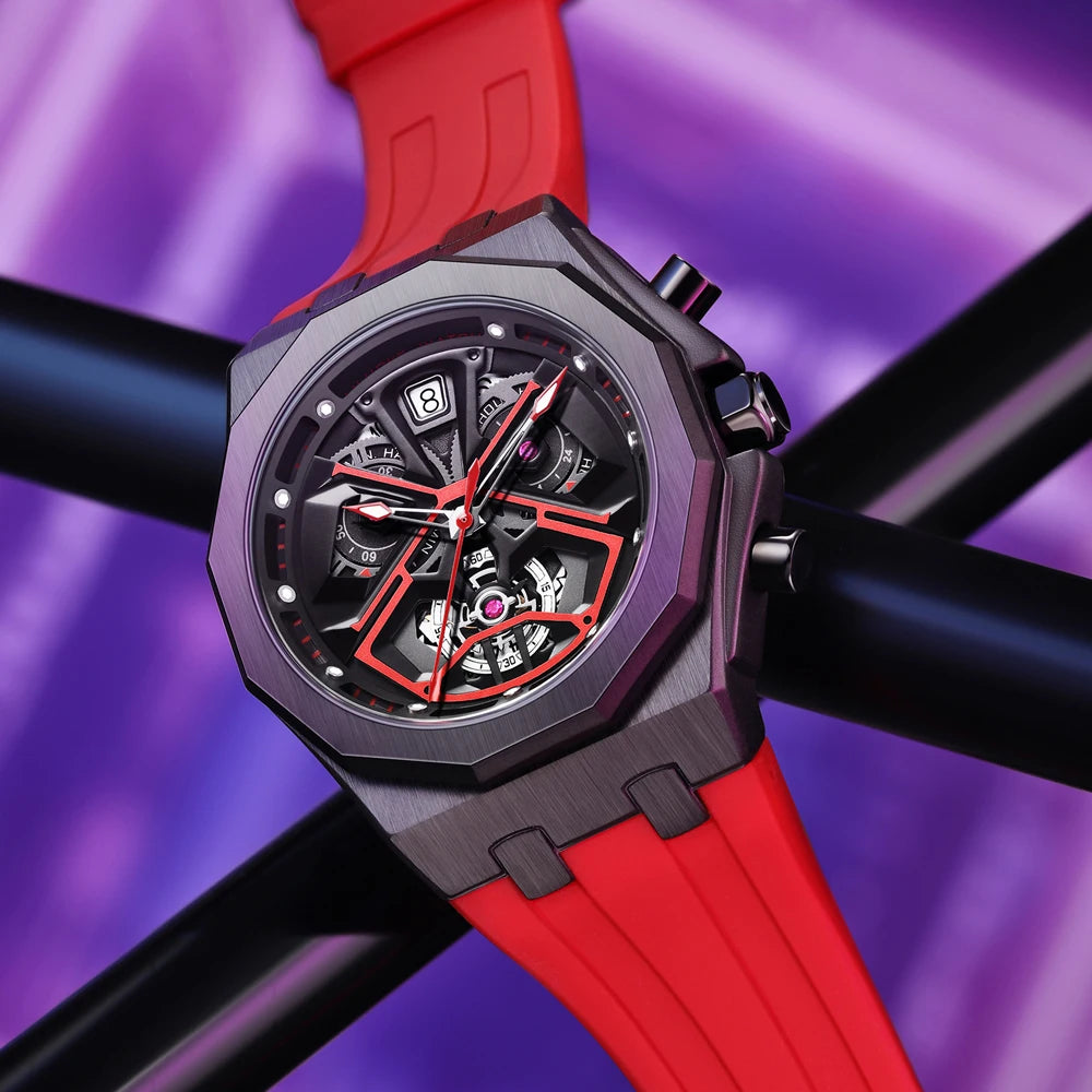 POEDAGAR Sport Race Men's Watch