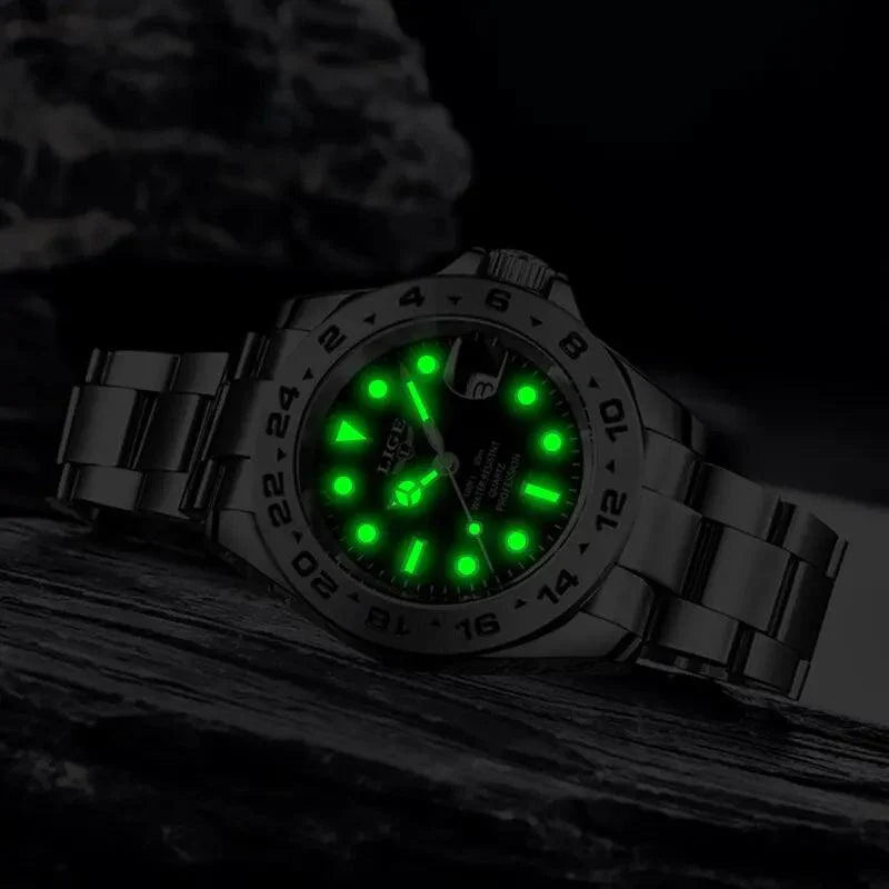 Men's Stainless Steel Wristwatch