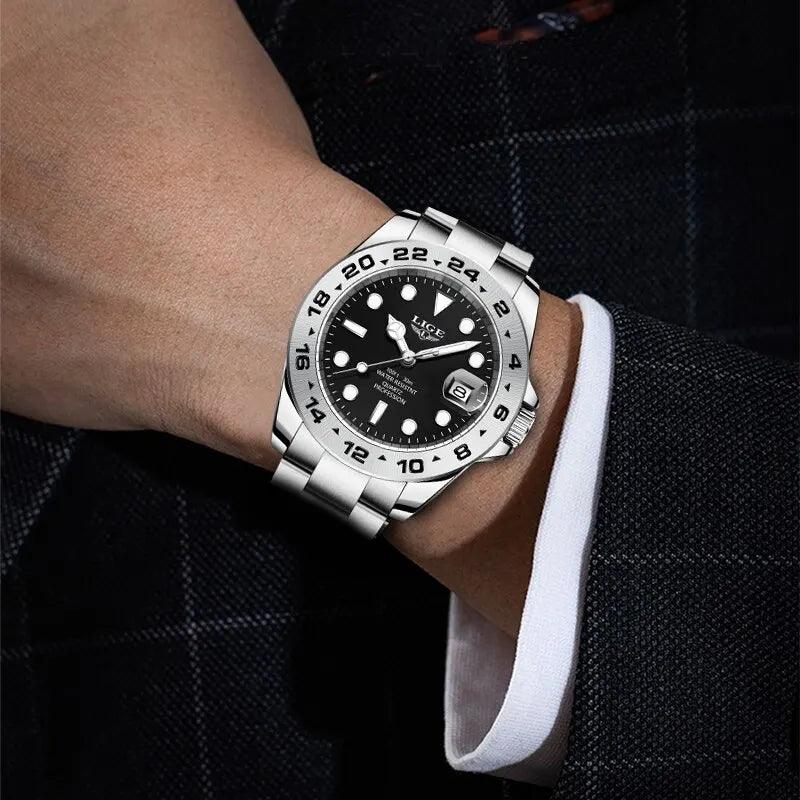 Men's Stainless Steel Wristwatch