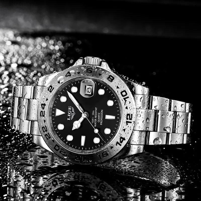 Men's Stainless Steel Wristwatch